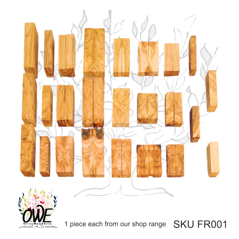 Olive Wood Full Range 21Pk #FR001 - Image 4