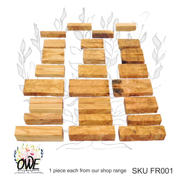 Olive Wood Full Range 21Pk #FR001