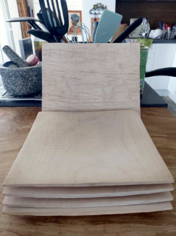 Charger Plates Olive Wood