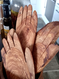 Crudité Servers Olive Wood