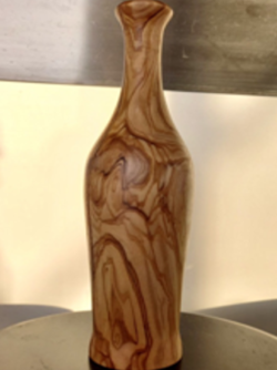 Olive Wood Bottle Olive Wood