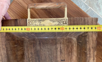Engraving on Walnut Tray