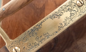 Engraving on Walnut Tray